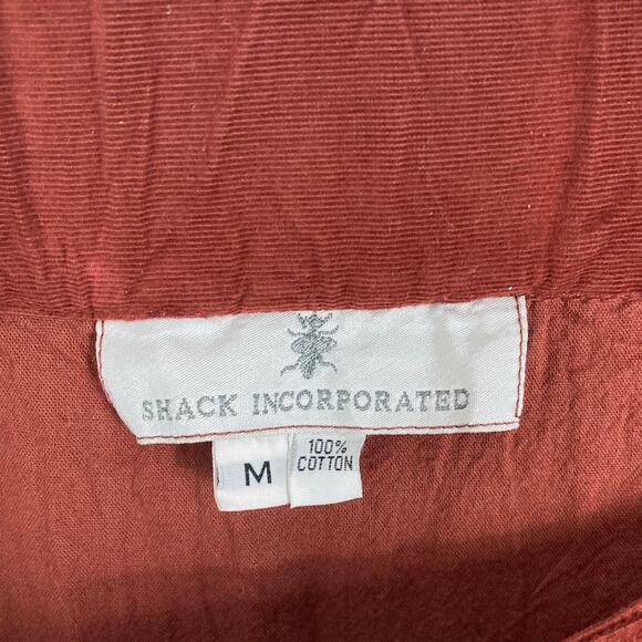 Nwot SHACK INCORPORATED Pants M Micro Corduroy Super-Wide-Barrel Drop Crotch - Picture 3 of 11